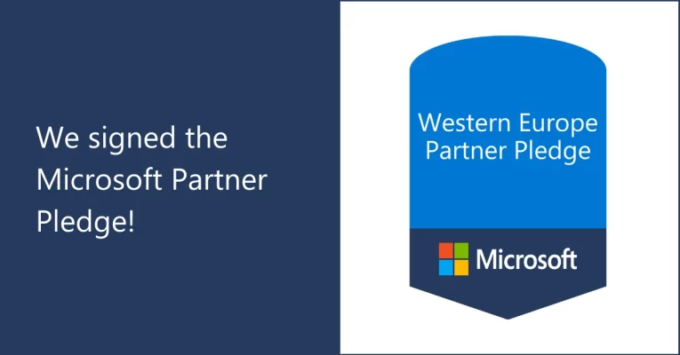 Microsoft Partner pledge 24.04.2022